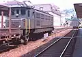 Ae 4/7 im Einsatz (1985 in Montreux)