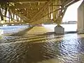 Tragwerk der Vorlandbrücke