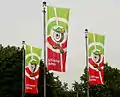Offizielle Beflaggung zum Schützenfest (2013)