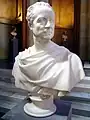 Karl August Fürst von Hardenberg, Porträtbüste von Johann Gottfried Schadow. Ausgestellt in der Friedrichswerderschen Kirche, heute Schinkelmuseum, in Berlin-Mitte