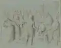 Johann Gottfried Schadow: Zeichnung, um 1837