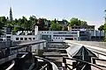 Infanteriebunker EW Schaffhausen Centrale A 5552 (Scharten zweite Fensterreihe links)