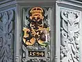 Wappen an der Kanzel