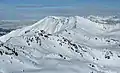 Blick vom Salzachgeier auf Schafsiedel links und Aleitenspitze rechts
