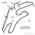 Ursprüngliches Streckenlayout 2015