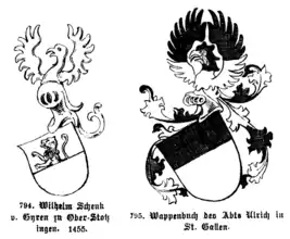 Abbildungen in Otto von Albertis Wappenbuch 1898