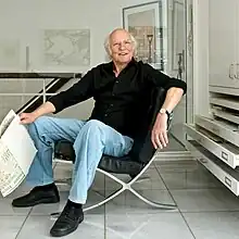 Hans-Albrecht Schilling im Atelier