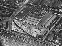 Der Viehhof im Jahr 1962