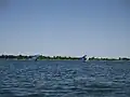 Wingfoiling auf dem Schladi