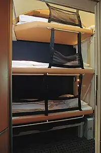 … und in Nachtstellung mit herausgeklappten Betten