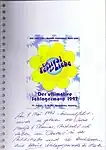 Offizieller Flyer des ersten Schlagermoves 1997