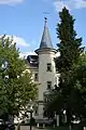 Villa neben den Gasometern