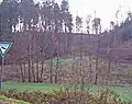An Eingang zum Naturschutzgebiet