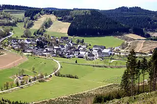 Ansicht von Schliprüthen im Naturraum