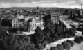 Residenzschloss und Ernst-Ludwigs-Platz im Jahre 1916