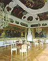 Schloss Eggenberg, „Spielzimmer“ mit den Wandbespannungen von J. A. B. Raunacher