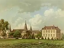 Schloss Haag (1857); seit 1588 im Besitz der Familie