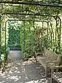 Pergola imBauerngarten
