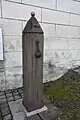 Schloss Aichberg, vor dem Haupttor