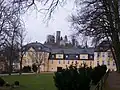 Neues Schloss vor der Burg Lobenstein