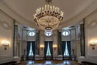 Historischer Langhanssaal im Obergeschoss