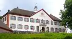 Am Schloss Bürgeln wurden Außenaufnahmen für das Wellnesswochenende gedreht.