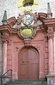 Portal der Schlosskirche Eyrichshof