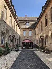 Schloss Gleina Innenhof