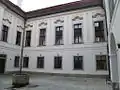 Innenhof von Schloss Hohenbrunn