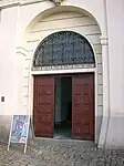 Das barocke Eingangsportal