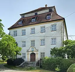 Schloss, Ansicht vom ehemaligen Wirtschaftshof