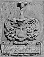 Wappen Leutold von Wildon, 1230 als Gründer des Klosters Stainz