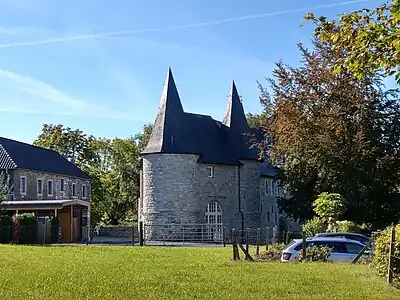 Torburg Schloss Libermé – Eingangsbereich