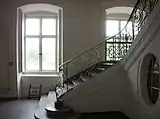 Treppenhaus und Treppe