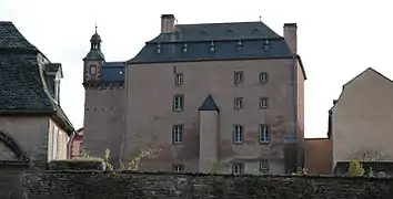 Nordseite des Altbaus