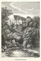 Schloss Reinsberg im 19. Jahrhundert