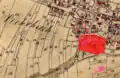 Lageplan von Schloss Rohrbach (Oberbayern) auf dem Urkataster von Bayern