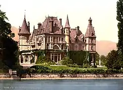 Schloss Schadau um 1900