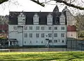 Der in den 1920er Jahren restaurierte Teichflügel (2016)