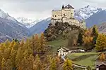 Schloss Tarasp, 1856 bis 1900 im Besitz der Familie