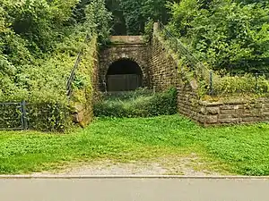 Schlossbergtunnel Wertheim(Nordeingang)
