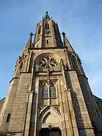 Schlosskirche, Westfassade