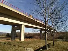 Auf dem Wanderweg zwischen Neustadt und Kospoda