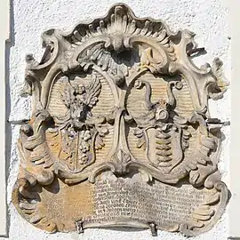 Ehewappen von Benckendorff und von Wiesenthau