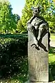 Skulptur "Schluss mit Lustig"