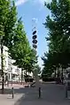Wendelstele des Lichts (2004). Bad Hersfeld