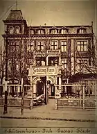 Gastwirtschaft Schützenhaus 1901 von der Hundekehlestraße
