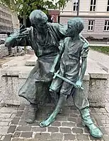 Figurengruppe Schmied mit Knabe (2020)