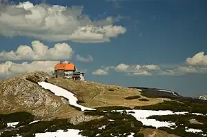Schneealpenhaus vom Süden