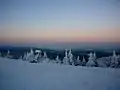 Blick vom Schneekopf im Winter